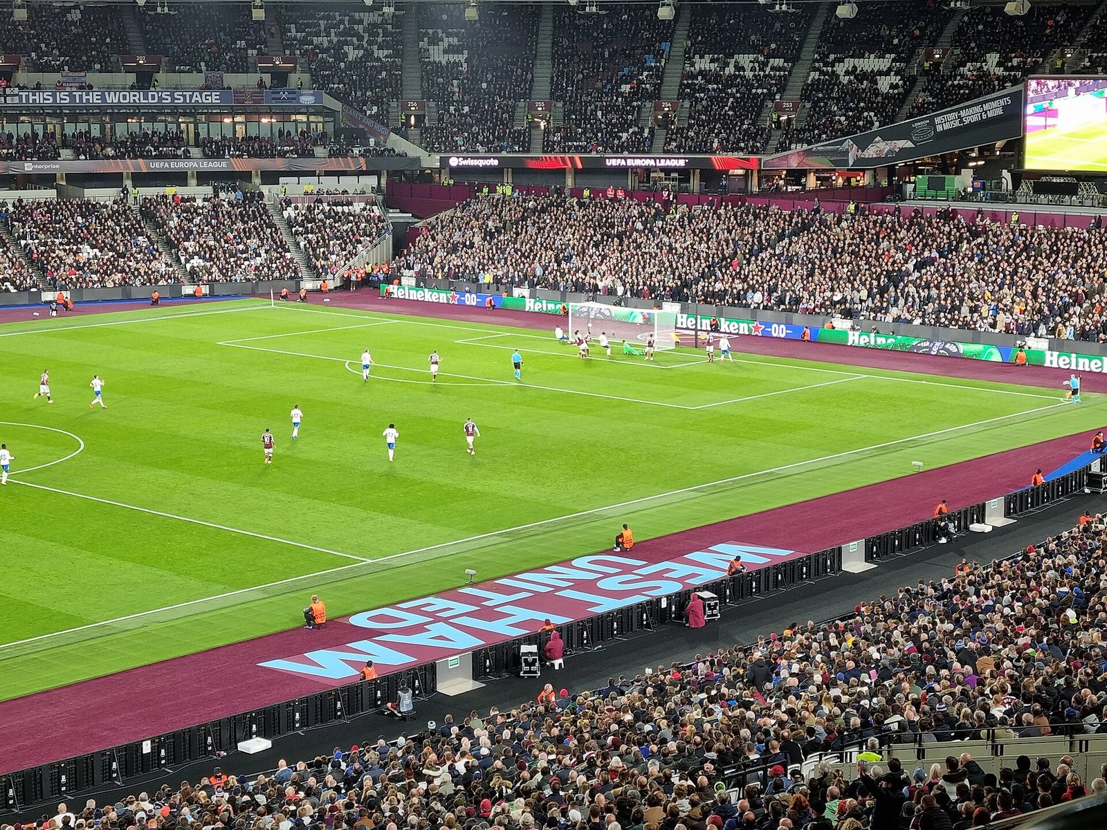West Ham United FC stadium Inside