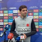 Sosa se impressiona com apoio de torcida do Vasco na Argentina: "Mostra que não estamos sozinhos"