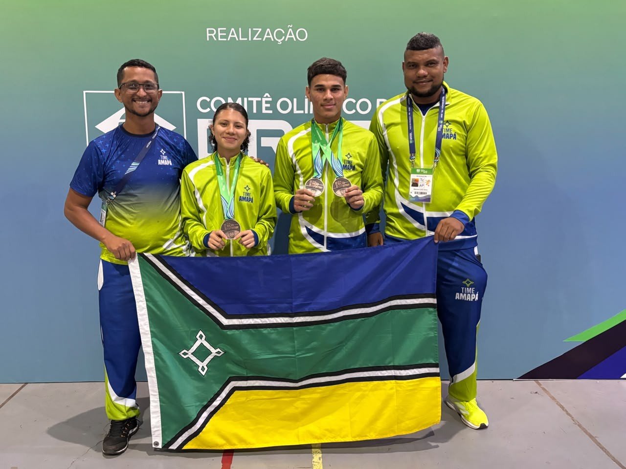 Amapá conquista dois bronzes no badminton nos Jogos da Juventude